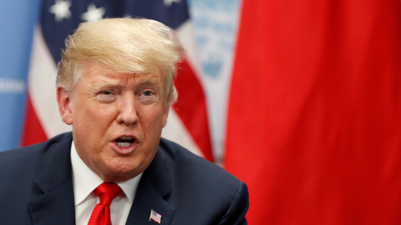 Трамп дал оценку торговым переговорам США и Китая