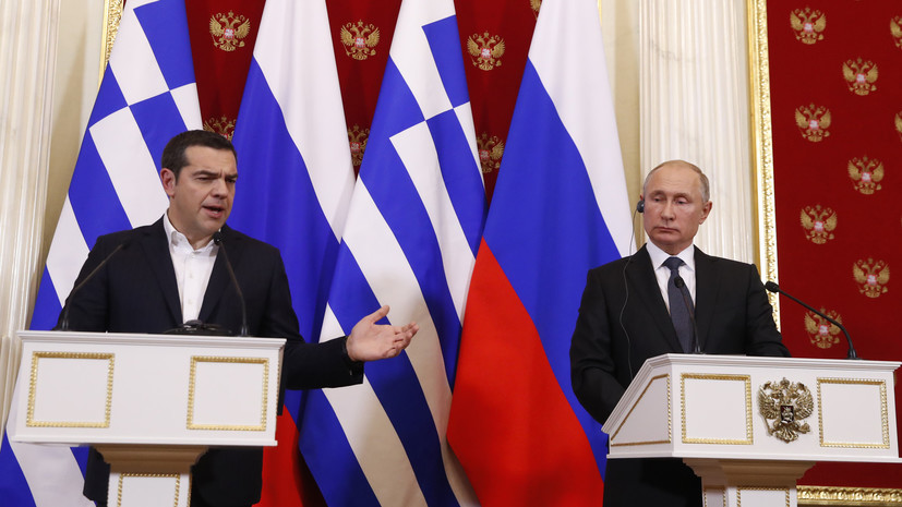 Путин оценил отношения России и Греции после высылки дипломатов