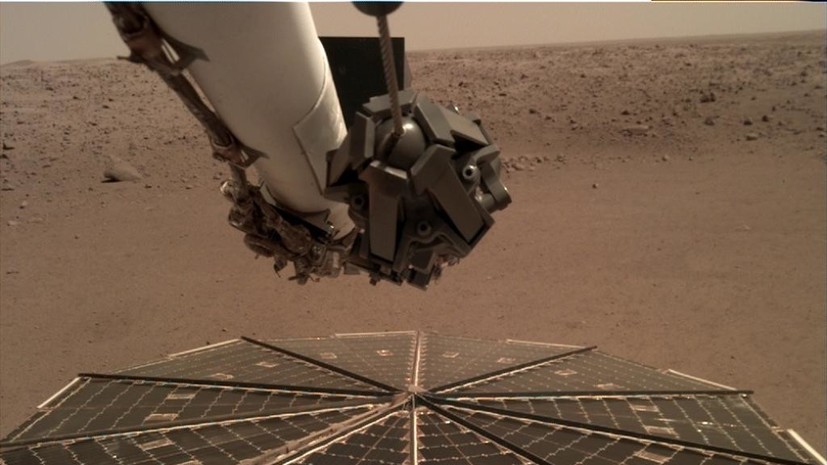 NASA записало шум ветра на Марсе