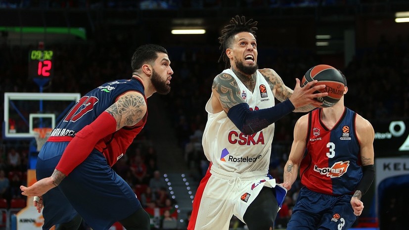 ЦСКА потерпел второе поражение в баскетбольной Евролиге, уступив испанской «Басконии»