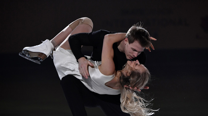 Синицина и Кацалапов занимают третье место после ритм-танца в финале Гран-при
