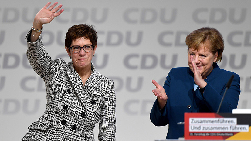 «Копия Меркель»: сможет ли новый лидер ХДС занять пост канцлера ФРГ