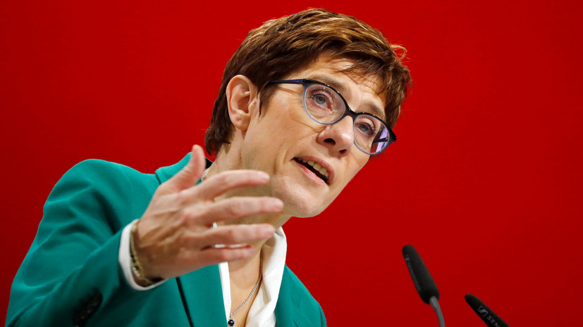 Эксперт прокомментировал избрание Крамп-Карренбауэр главой ХДС