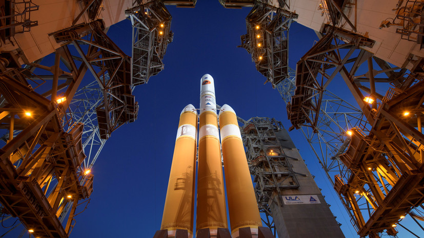 В Калифорнии отменили запуск ракеты Delta IV с разведывательным спутником 