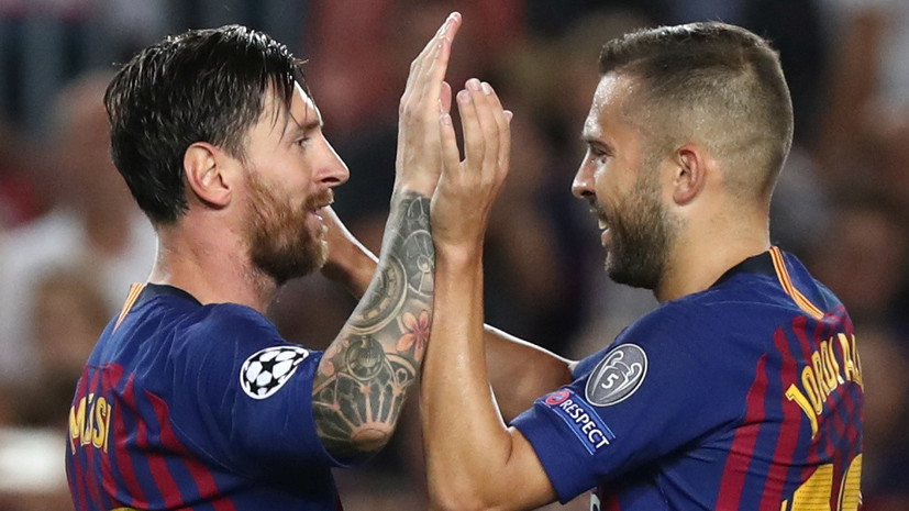 Футболист «Барселоны» Альба считает, что «Золотой мяч» должен был получить Месси