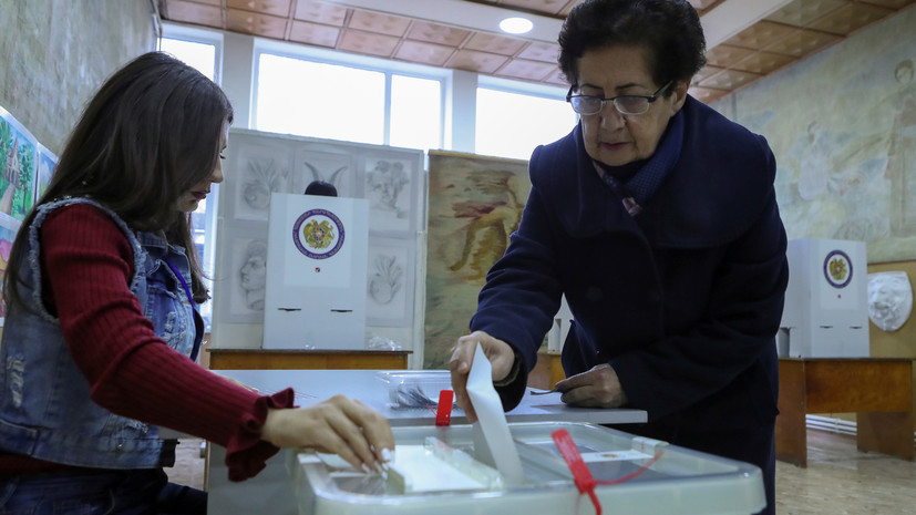 Явка на выборы в Армении к 10:00 составила 7,76%