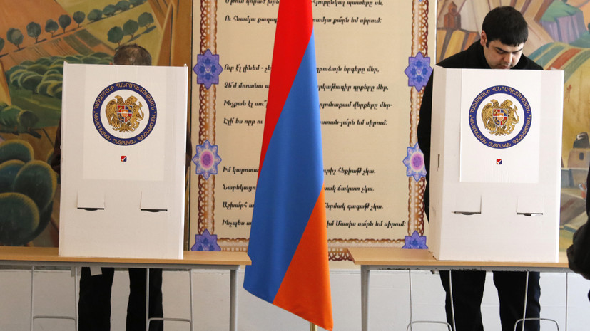 ЦИК: итоговая явка на выборы в Армении составила 48,63%