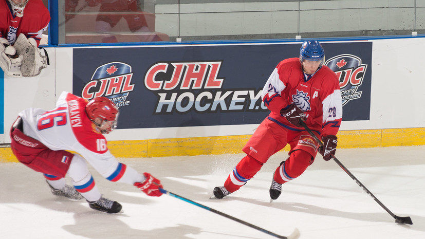 Юниорская сборная России по хоккею обыграла Чехию на Мировом кубке вызова