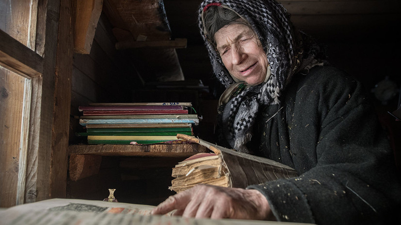 Цивилёв подарил Агафье Лыковой щенка