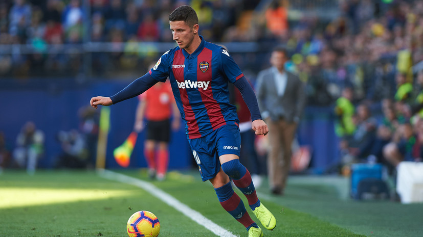 СМИ: Полузащитник «Леванте» Барди может перейти в «Спартак»