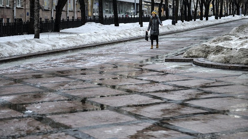 В Москве 13 декабря объявлен «жёлтый» уровень погодной опасности