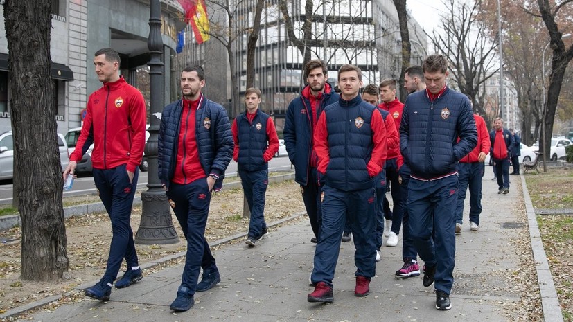 Стал известен стартовый состав ЦСКА на матч Лиги чемпионов с «Реалом»