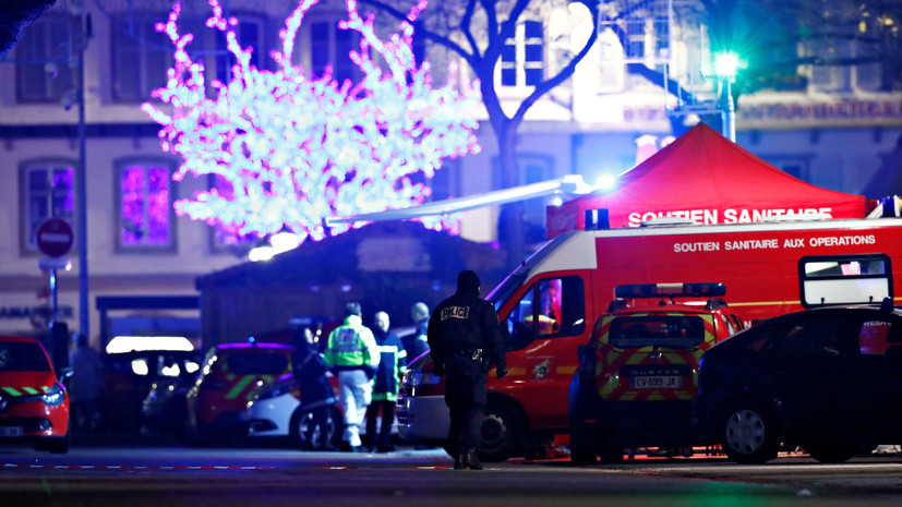 СМИ: Подозреваемый в стрельбе в Страсбурге ликвидирован