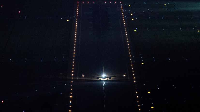 В Уфе лайнер при взлёте ударился хвостом о ВПП
