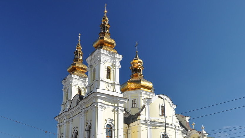 Неизвестные захватили собор УПЦ в Виннице