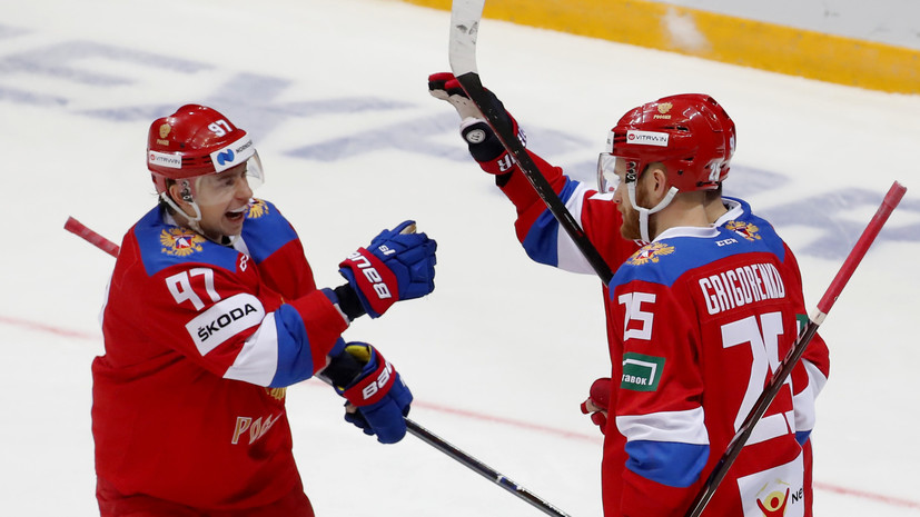 Сборная России по хоккею забросила семь шайб в ворота Чехии на Кубке Первого канала