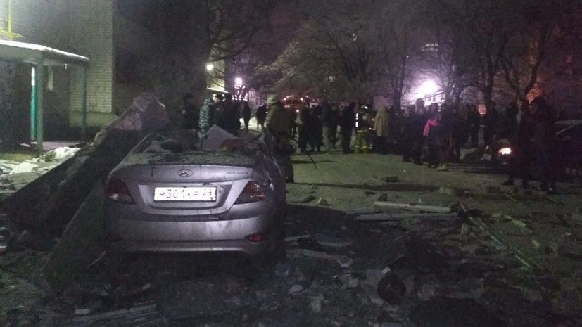 СК возбудил дело по факту взрыва газа в жилом доме в Вологде