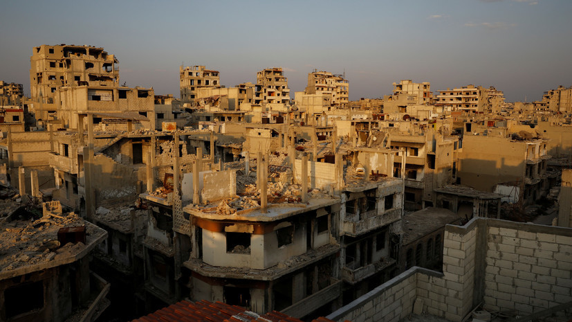 SANA: не менее 17 человек погибли при ударе коалиции США по Сирии