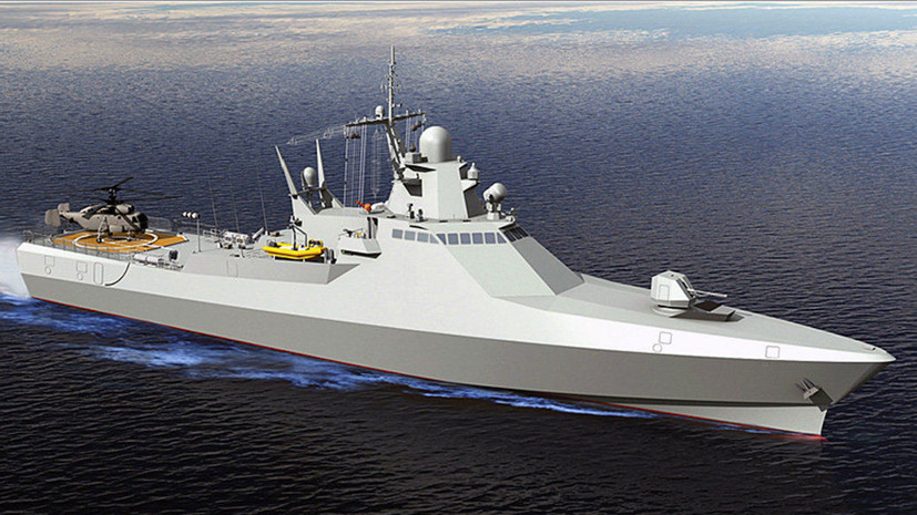 В состав ВМФ России войдёт новейший патрульный корабль