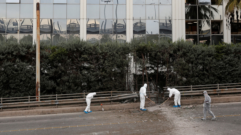 Взрыв произошёл у здания телеканала в Афинах