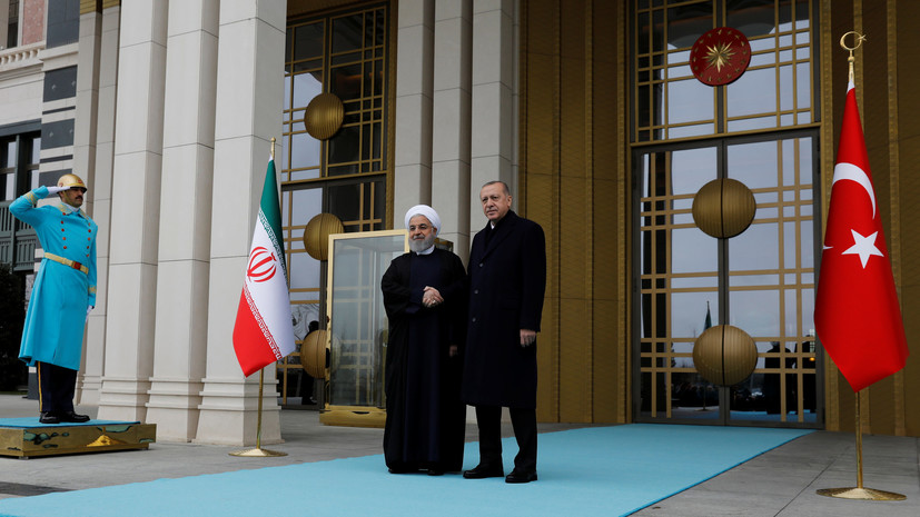 Эрдоган и Рухани проводят встречу в Анкаре