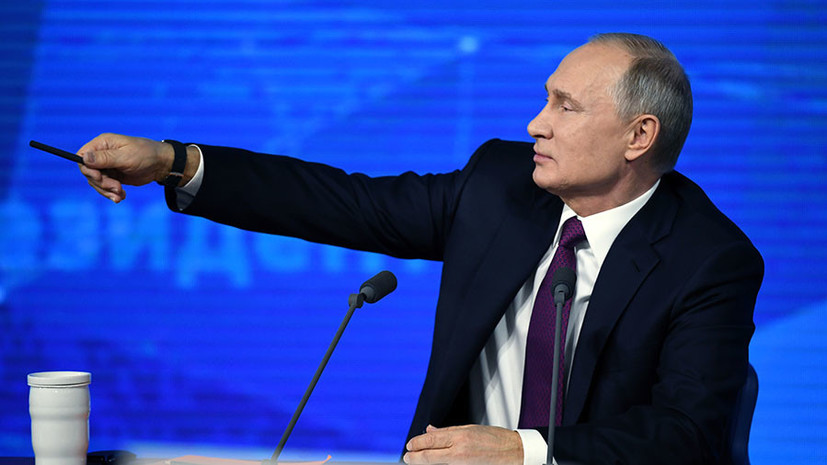 Путин: Порошенко поднял свой рейтинг провокацией в Керченском проливе