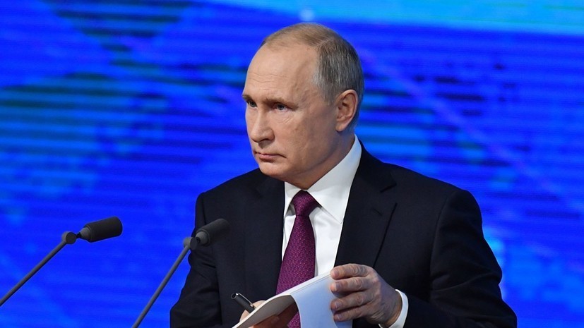 Путин связал санкции с ростом могущества России