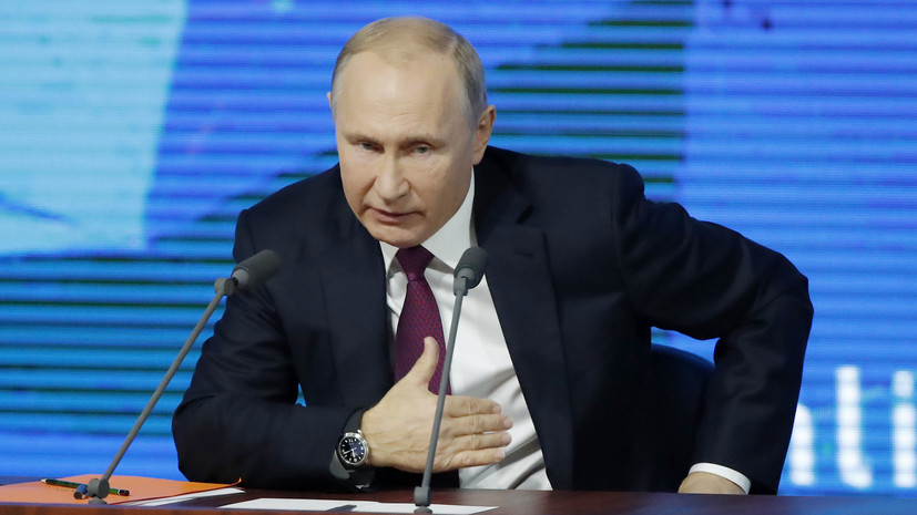 Путин отметил «тектонические изменения» в англосаксонском мире