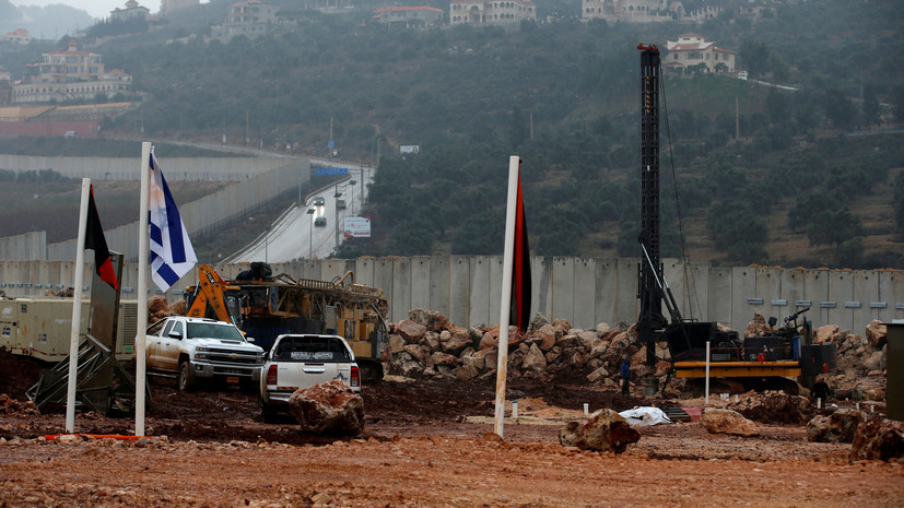 Армия Израиля начала уничтожение обнаруженных на границе с Ливаном тоннелей