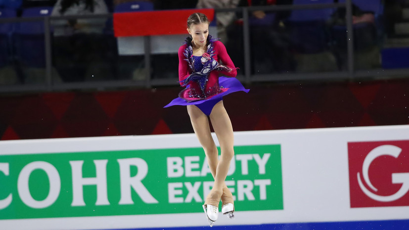 Щербакова сравнила своё выступление на ЧР и в финале Гран-при