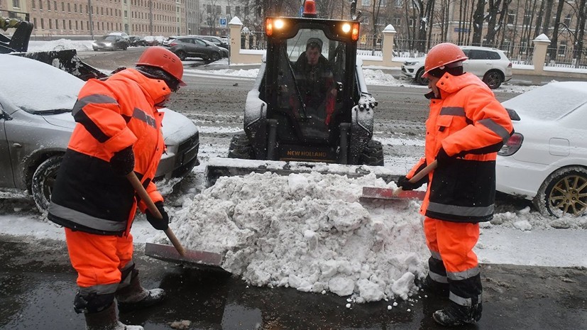 В Москве вывезли около трёх миллионов кубометров снега с начала зимы
