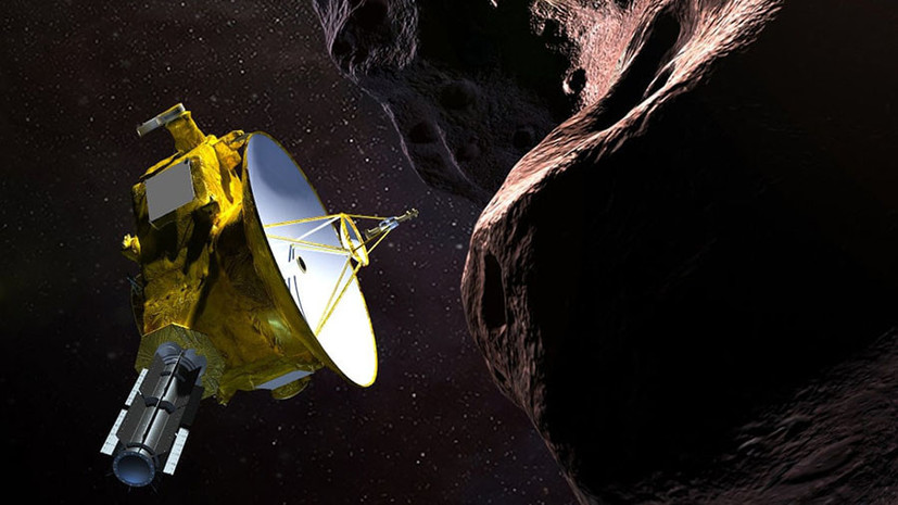 Далёкий космос: 1 января межпланетная станция New Horizons пролетит мимо астероида Ultima Thule