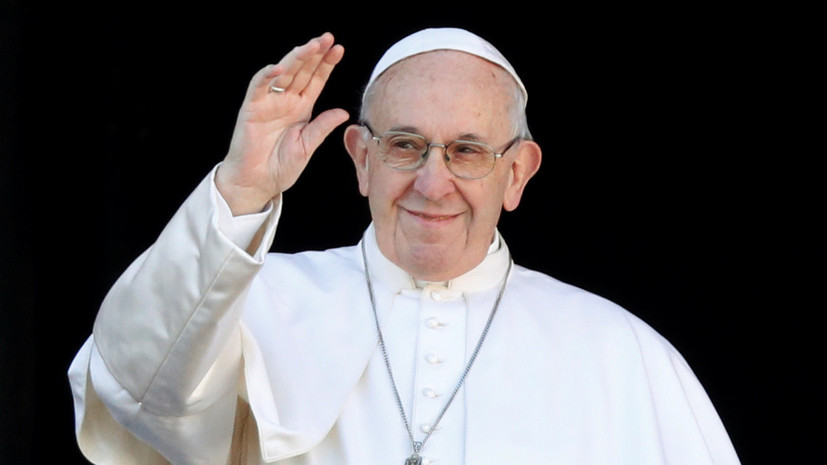 Папа Римский в рождественском послании призвал к миру на Украине и в Сирии