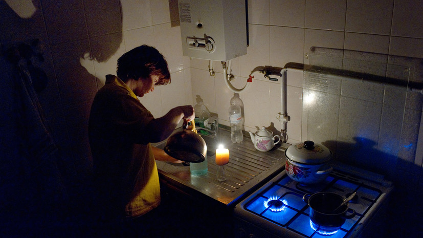 На Украине более 100 населённых пунктов остались без света из-за непогоды