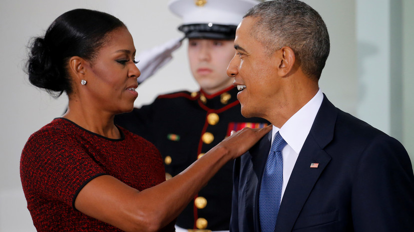 Супруги Обама возглавили «рейтинг восхищения» в США