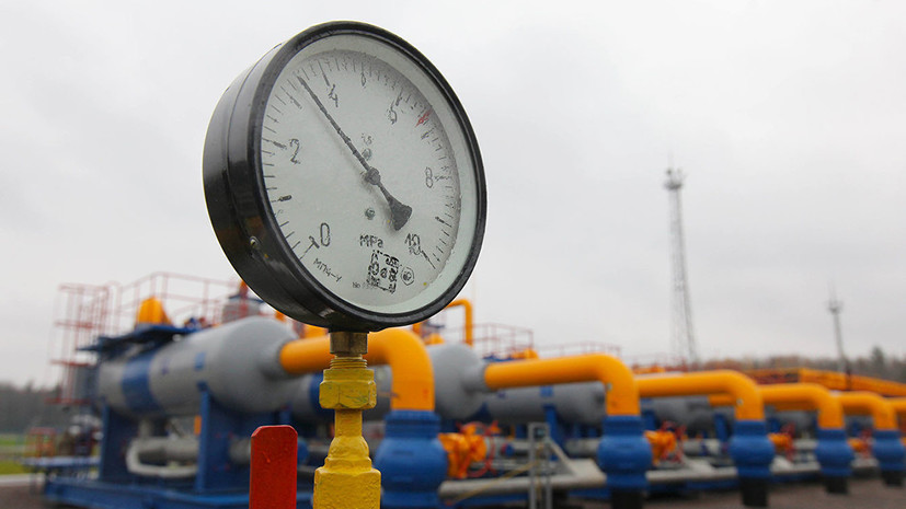 На Украине сократились запасы газа в подземных хранилищах до 46%