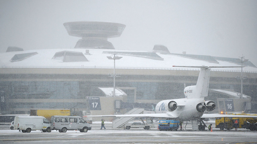 Пассажир пытался сбежать с рейса в аэропорту Внуково