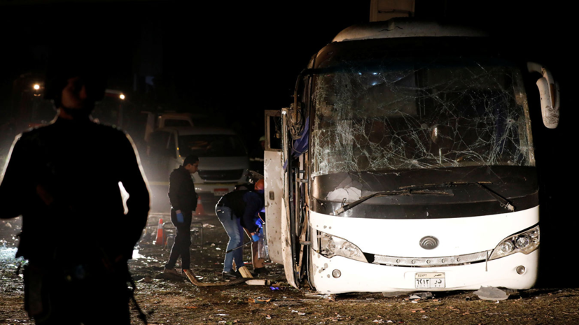 В Российском союзе туриндустрии прокомментировали взрыв автобуса в Каире