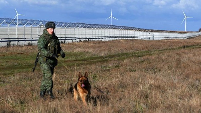 Аксёнов оценил значимость заграждения на границе с Украиной