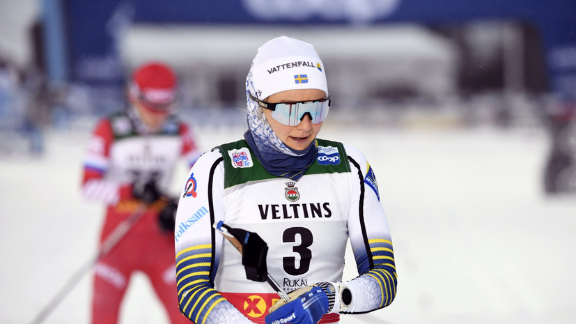 Нильссон победила в спринте свободным стилем на первом этапе «Тур де Ски», Белорукова — четвёртая