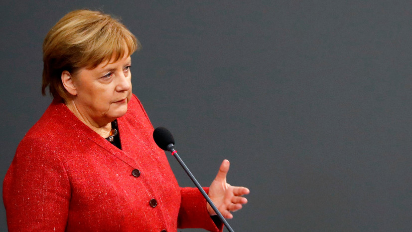 Меркель заявила, что ФРГ должна брать на себя больше ответственности