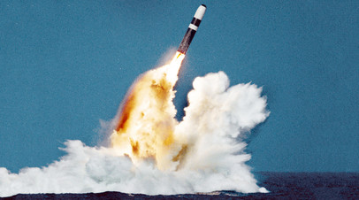 Американская баллистическая ракета Trident