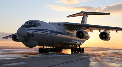 Военно-транспортный самолёт Ил-76МД-М