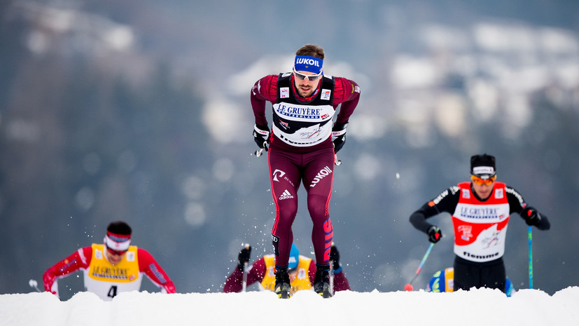 Устюгов завоевал серебро в гонке преследования на «Тур де Ски»