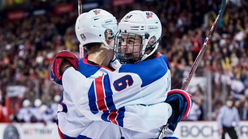 В четвёртый раз подряд: Россия проиграла США в полуфинале МЧМ-2019 по хоккею
