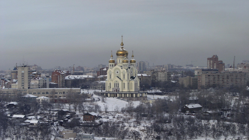 В Спасо-Преображенском кафедральном соборе Хабаровска прошли рождественские богослужения