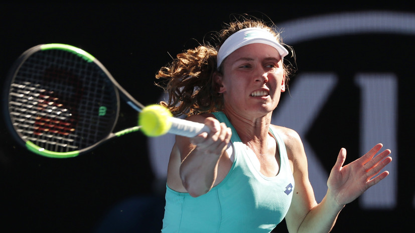 Александрова проиграла Стивенс в первом круге турнира WTA в Сиднее