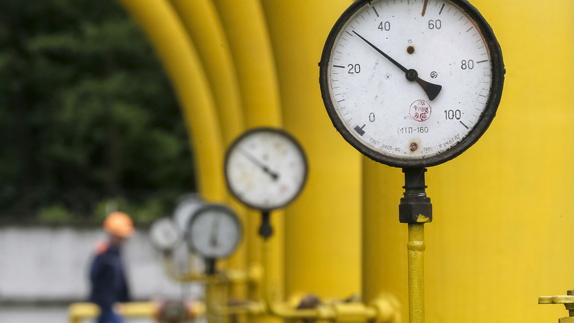 На Украине сократились запасы газа в подземных хранилищах до 43%