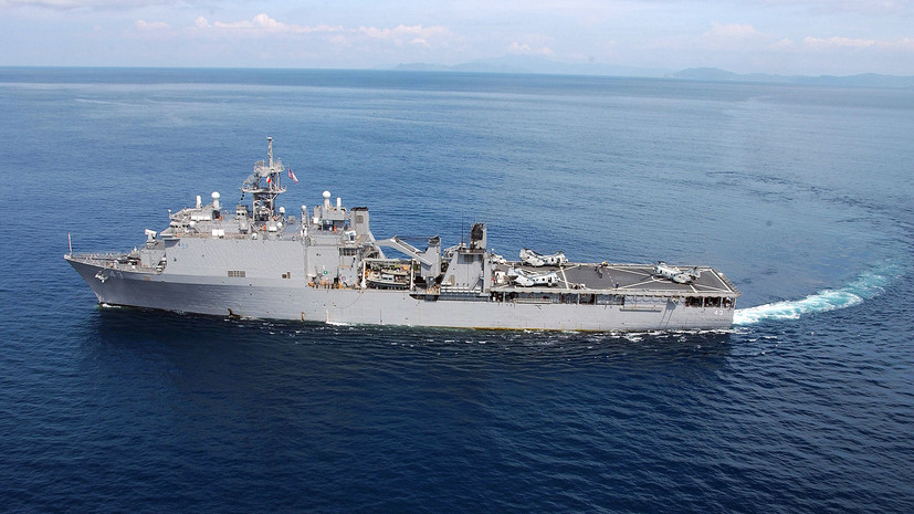 «Продолжим работать в Чёрном море»: в США объяснили манёвры USS Fort McHenry