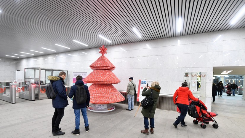 В метро Москвы купили более 4,5 тысячи сувениров в новогодние праздники